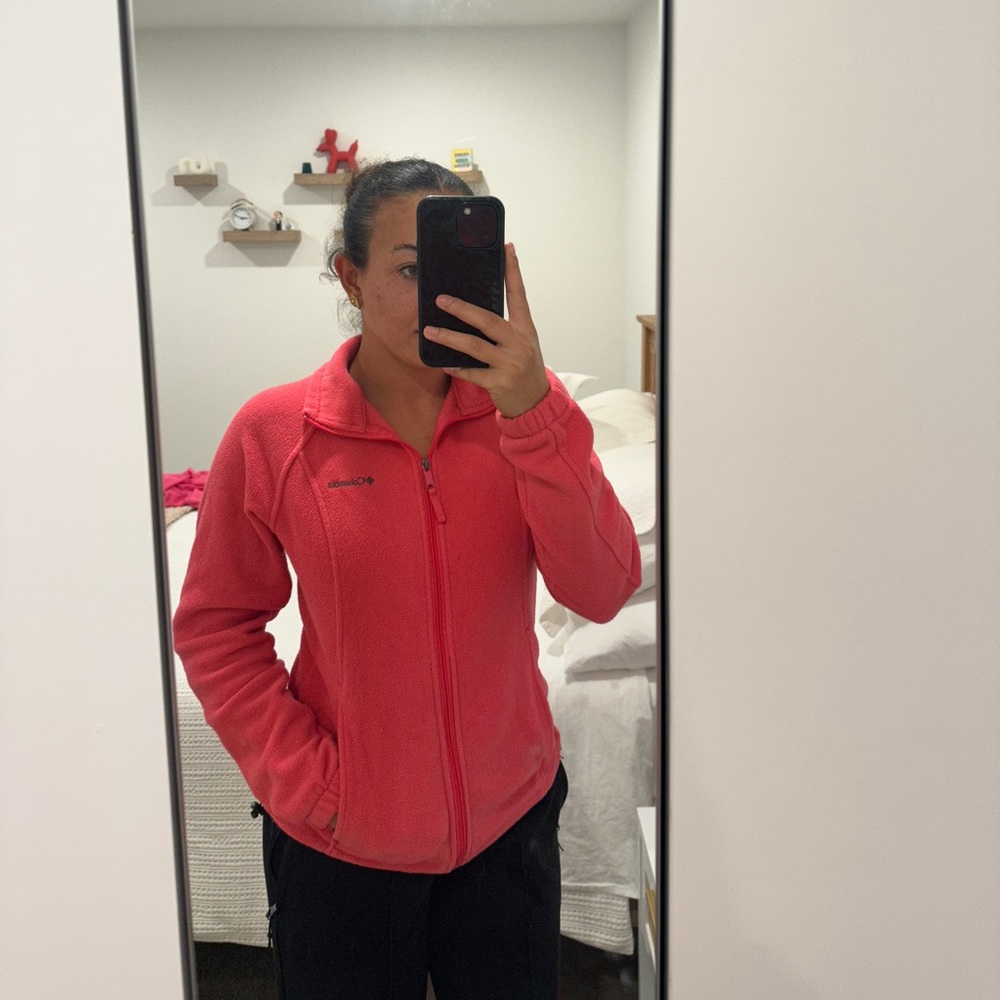 Pink Columbia Zip up